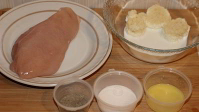 сырный суп с кнелями