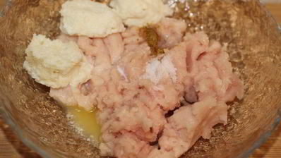 сырный суп с кнелями