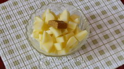 сырный суп с копченой курицей