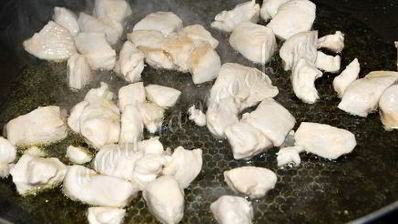 сырный суп с куриной грудкой