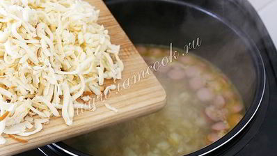 сырный суп в мультиварке