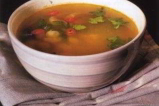 Тайский суп с морепродуктами