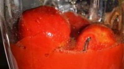 томатный суп с беконом