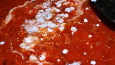 томатный суп с беконом