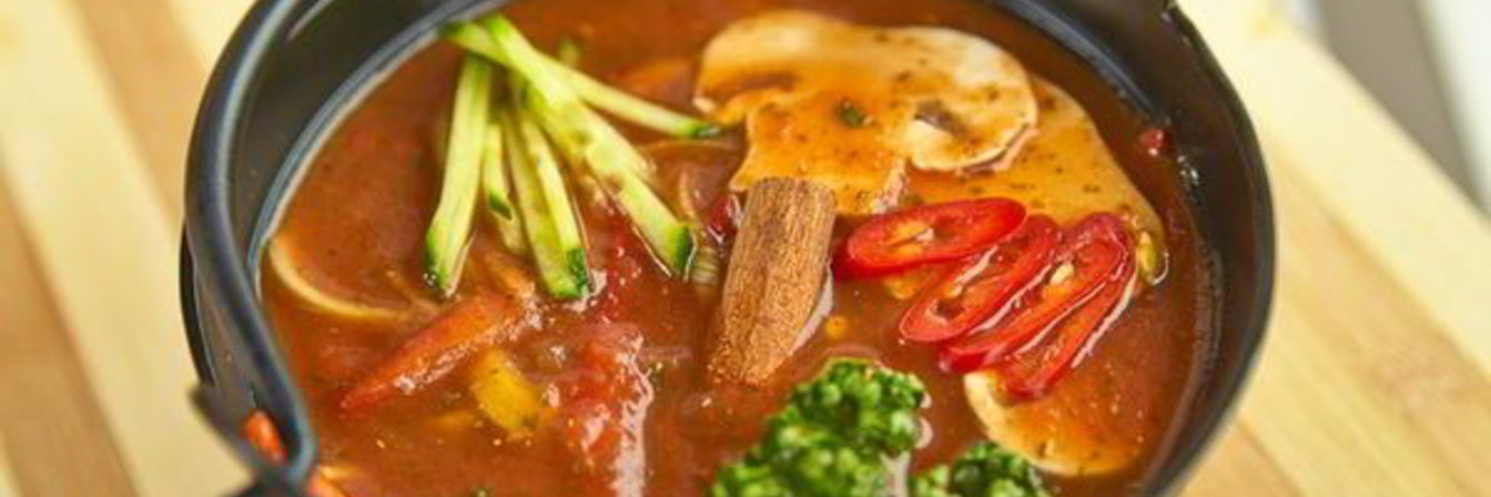 Томатный суп Томато сиру с грибами