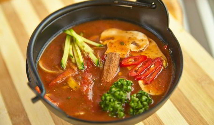 Рецепт томатного супа томато сиру с грибами