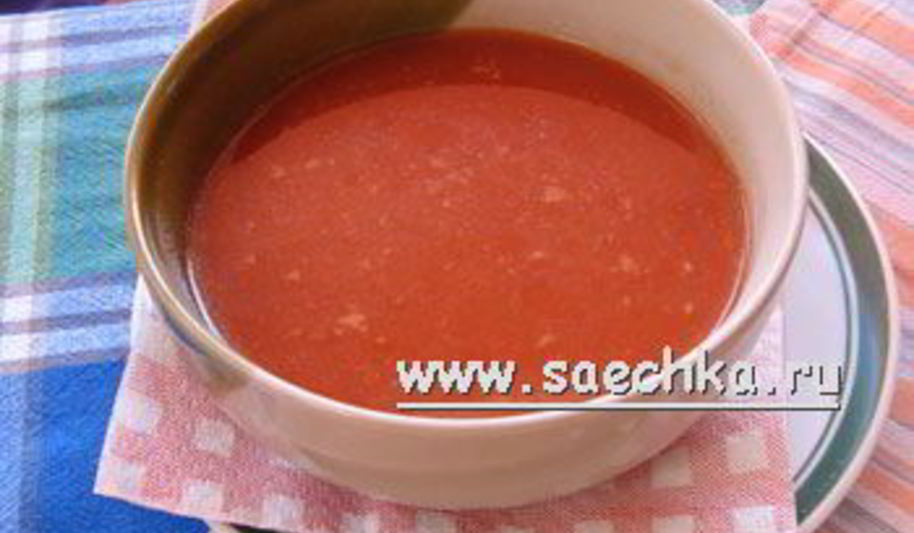 Рецепт томатного супа