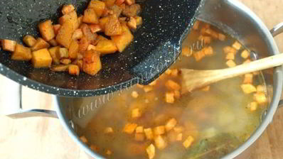 тыквенно-морковный суп с маком