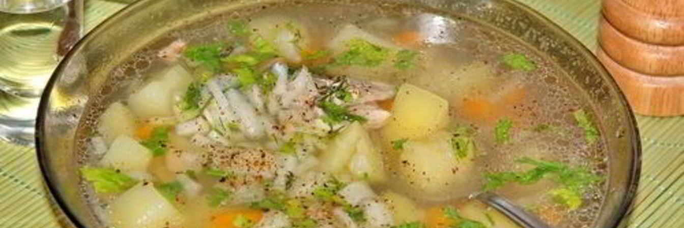 Домашняя уха из морского окуня