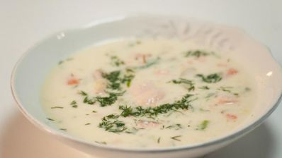 финская уха с кетой