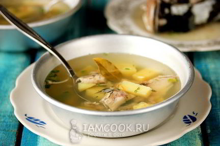 Уха из головы толстолобика