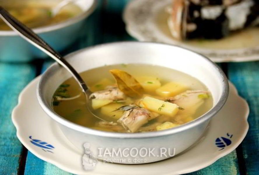 Уха из головы толстолобика