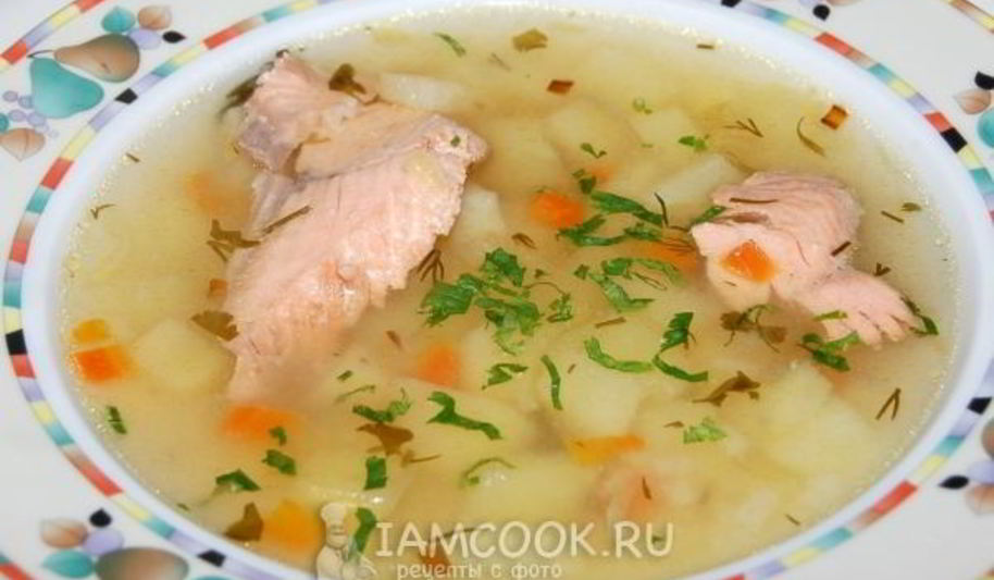 Рецепт ухи из горбуши