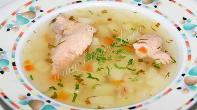 уха из горбуши