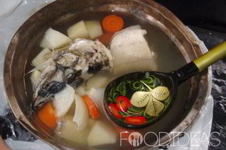 Уха из карпа