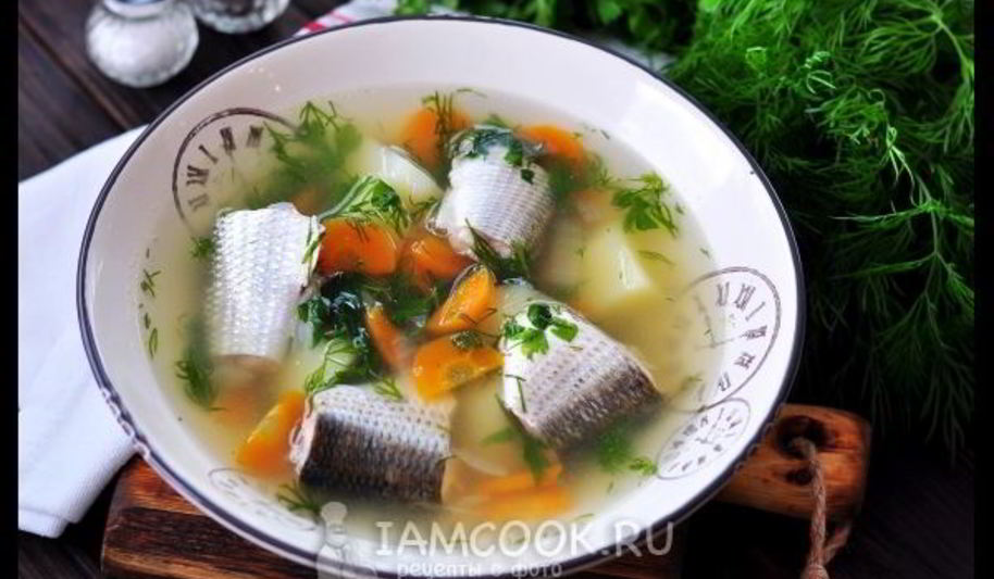 Рецепт ухи из кефали
