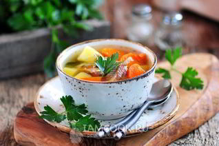 Уха из консервированной сайры