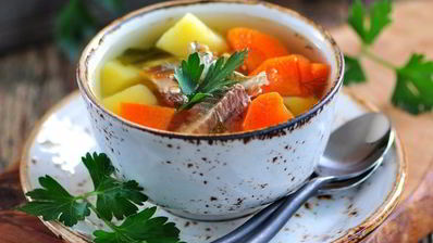 уха из консервированной сайры