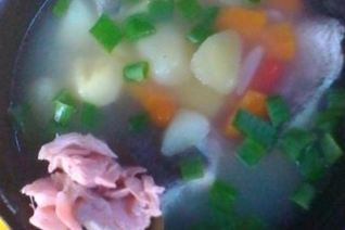 Уха из лосося и форели