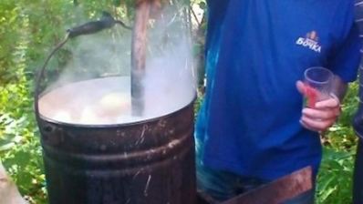 уха из лосося и форели