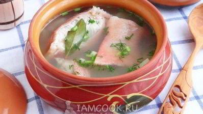 уха из морского окуня