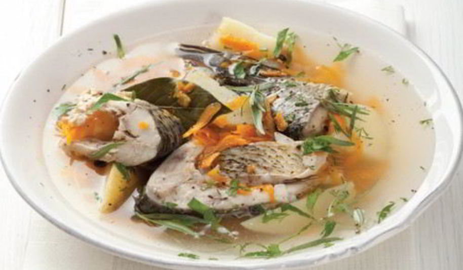 Рецепт ухи из речной рыбы с корнем пастернака