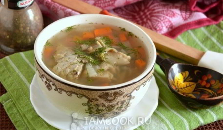 Рецепт ухи из сазана