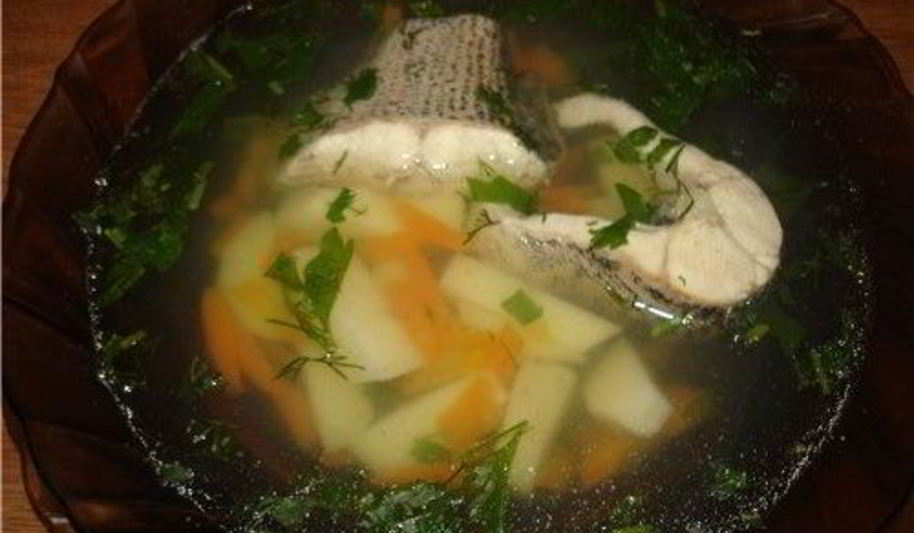 Рецепт ухи из щуки и филе сома