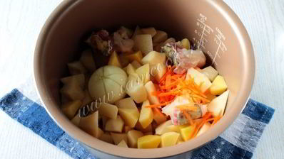 уха из сома в мультиварке