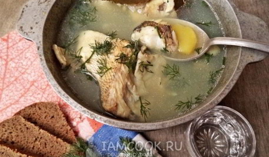 Рецепт ухи из судака по-рыбацки