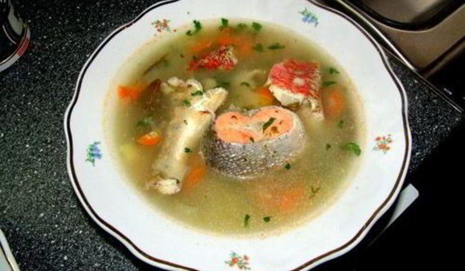 Рецепт ухи на тройном бульоне