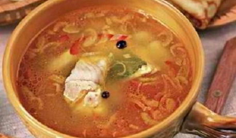 Рецепт ухи ростовской из судака и рыбной мелочи