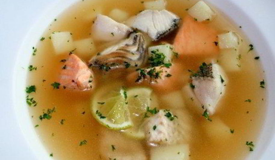 Рецепт ухи с судаком и курицей