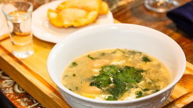 уха с водкой