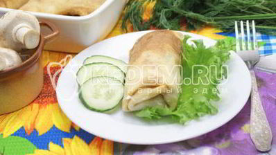 блинчики фаршированные фаршем