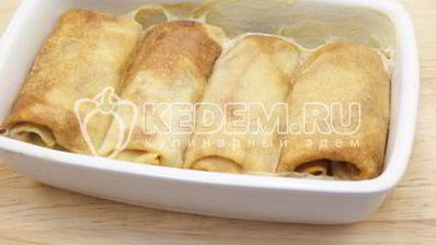 блинчики фаршированные фаршем