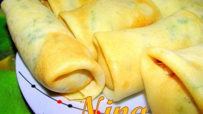 блинчики фаршированные курицей с соусом бешамель