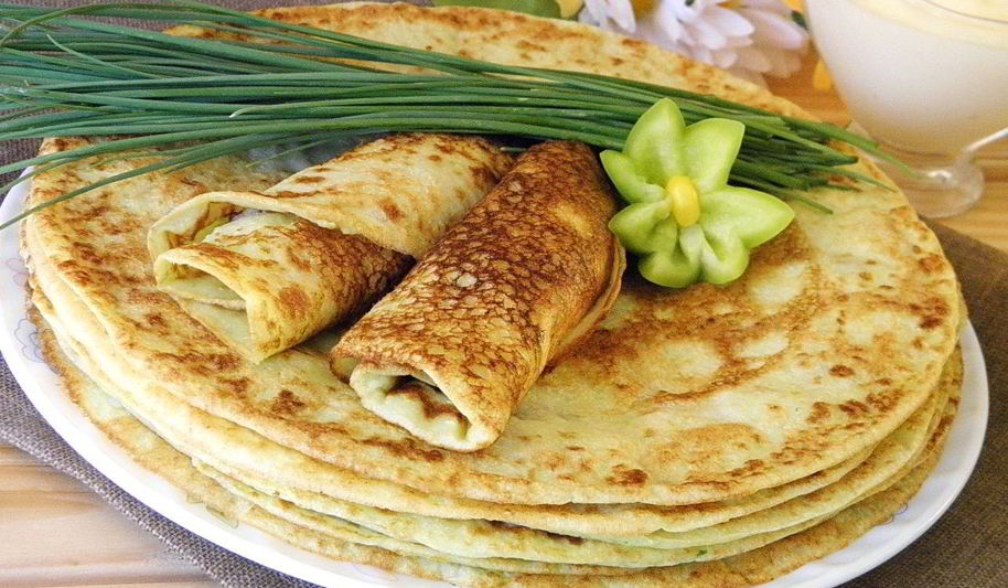 Рецепт блинчиков из кабачков