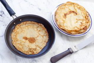 Блинчики на молоке