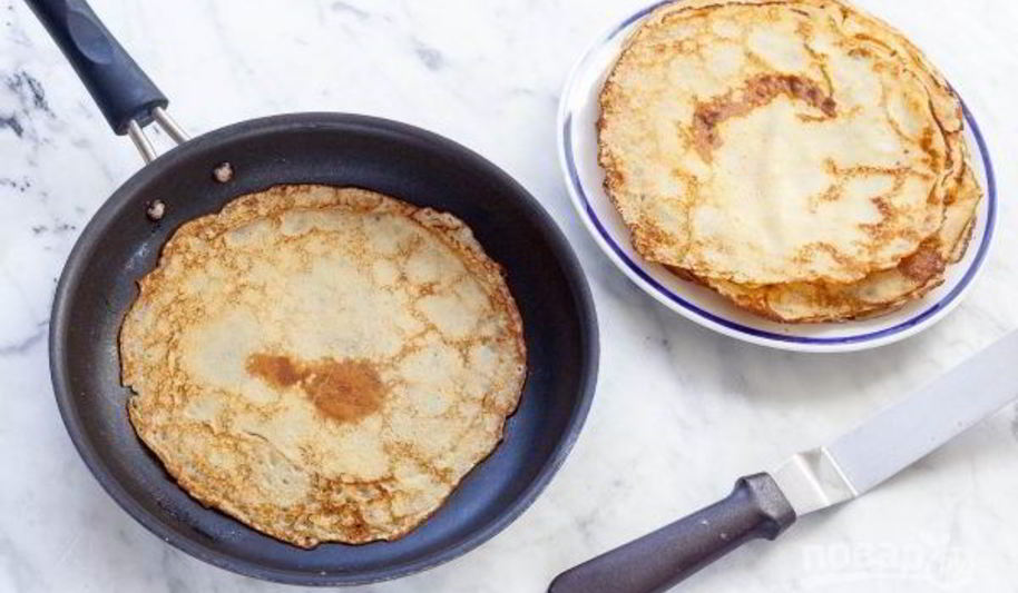 Рецепт блинчиков на молоке