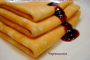 Блинчики простые с начинкой