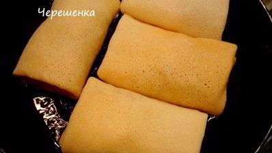 блинчики простые с начинкой