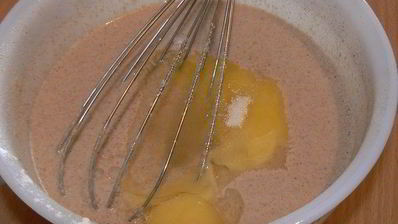 блинчики пшенично-гречневые