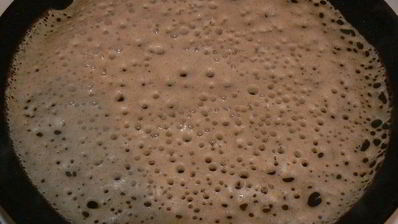 блинчики пшенично-гречневые