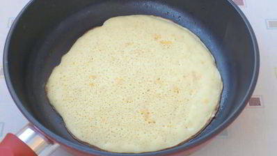 блинчики с апельсиновой цедрой на молоке