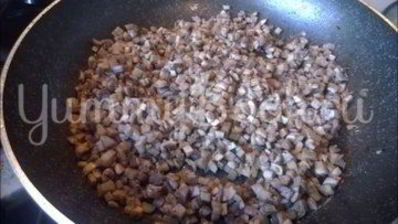 блинчики с курицей и грибами