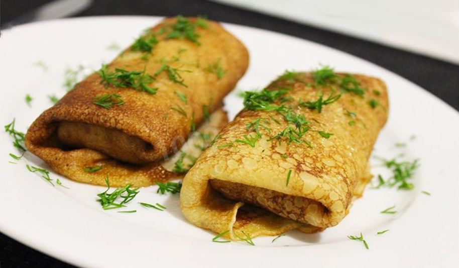 Рецепт блинчиков с ливерной колбасой