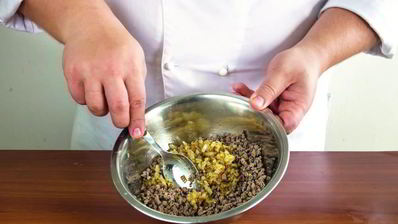 блинчики с мясом