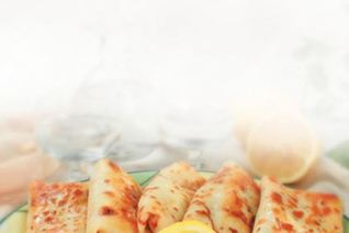 Блинчики с рыбным фаршем