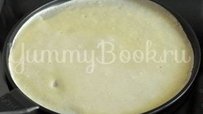 блинчики с творогом, запеченные в сметане